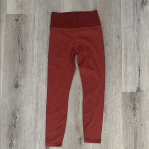 Vuori Rib High Rise Leggings Size Small